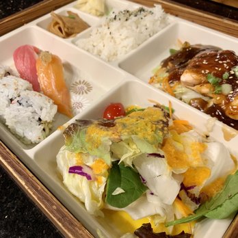 Miso - Lunch Salmon Teriyaki bento - Japanese Near Me - Round Rock, Texas Miso - Lunch Salmon Teriyaki bento - Japanese Near Me - Round Rock, Texas