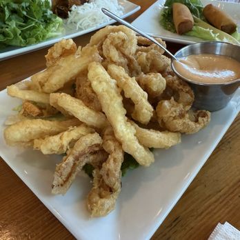 NOM NOM Restaurant & Grill - Crispy Calamari and Fried Spring Rolls - Vietnamese Near Me - Vancouver, Washington