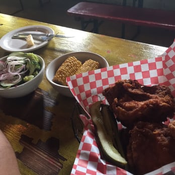 Lucy's Fried Chicken - This was my first impression nice and clean dishes fried chicken - New American Near Me - Austin, Texas Lucy's Fried Chicken - This was my first impression nice and clean dishes fried chicken - New American Near Me - Austin, Texas