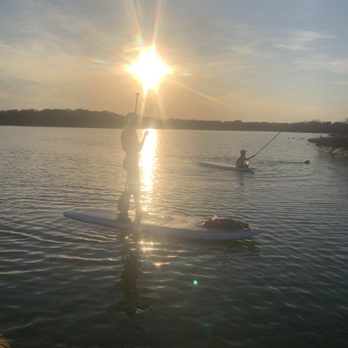 Fubars Floatables - Finding serenity... - Paddleboarding Near Me - Little Elm, Texas