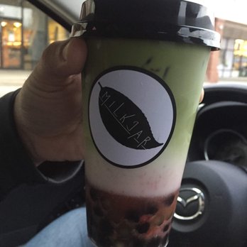 Milk Jar Cafe - Strawberry Matcha Latte - Ice Cream & Frozen Yogurt Near Me - Cincinnati, Ohio