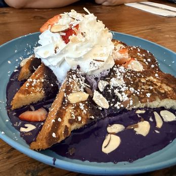 Lola’s by MFK - Ube Tres Leches French Toast - Filipino Near Me - Anaheim, California Lola’s by MFK - Ube Tres Leches French Toast - Filipino Near Me - Anaheim, California