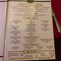 Angus - Menu