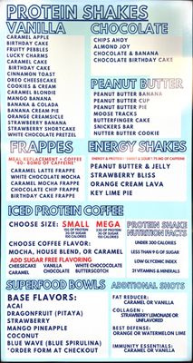 Menu photo 2 Monrovia Nutrition Huntsville, AL Menu photo 2 Monrovia Nutrition Huntsville, AL