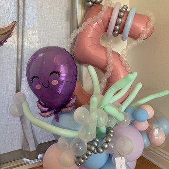 Vogue Bash Balloons - Big beautiful pastel color mermaid themed balloons! - Balloon Services Near Me - Irvine, California