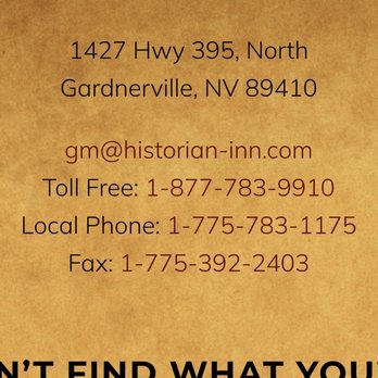 Historian Inn - Hotels Near Me - Gardnerville, Nevada Historian Inn - Hotels Near Me - Gardnerville, Nevada