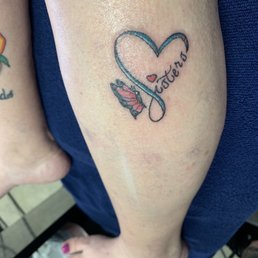 Mine with a butterfly