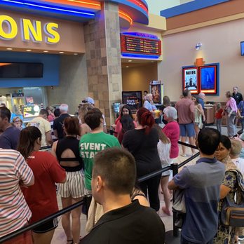 Regal Avalon - Line of people waiting to buy popcorn - Cinema Near Me - Alpharetta, Georgia Regal Avalon - Line of people waiting to buy popcorn - Cinema Near Me - Alpharetta, Georgia
