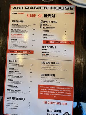 Menu photo 3 Ani Ramen House Summit, NJ