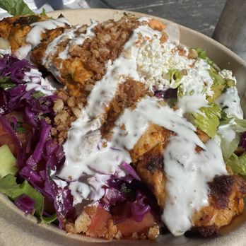 The Kebab Shop - Chicken skewer bowl - Mediterranean Near Me - Austin, Texas