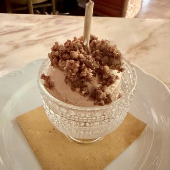 Mother Wolf - Bday butterscotch gelato - Pizza Near Me - Las Vegas, Nevada