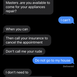 Very unprofessional, rude and disrespectful. Hung up the phone on me then proceeded to harass me via text. Do not go to this company!