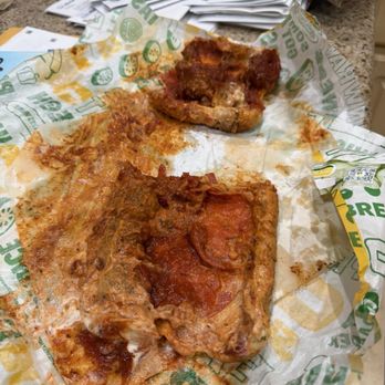 Subway - No black olives, no parm cheese and added a white sauce - Sandwiches Near Me - Phelan, California Subway - No black olives, no parm cheese and added a white sauce - Sandwiches Near Me - Phelan, California