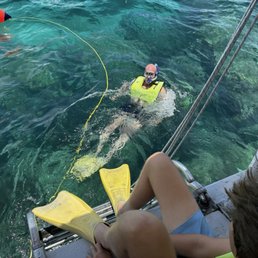 Snorkeling on the reef