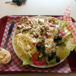 Pita & Grill - Chicken shawarma plate