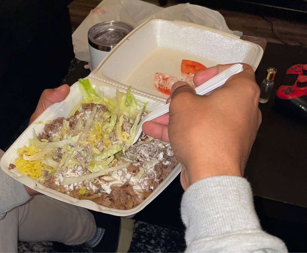 Food from 3 Brothers Halal Food Truck