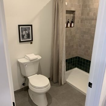 Inn History - Restroom with Walk-in Shower - Hotels Near Me - Tombstone, Arizona Inn History - Restroom with Walk-in Shower - Hotels Near Me - Tombstone, Arizona