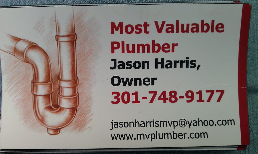 Slide of Most Valuable Plumber
