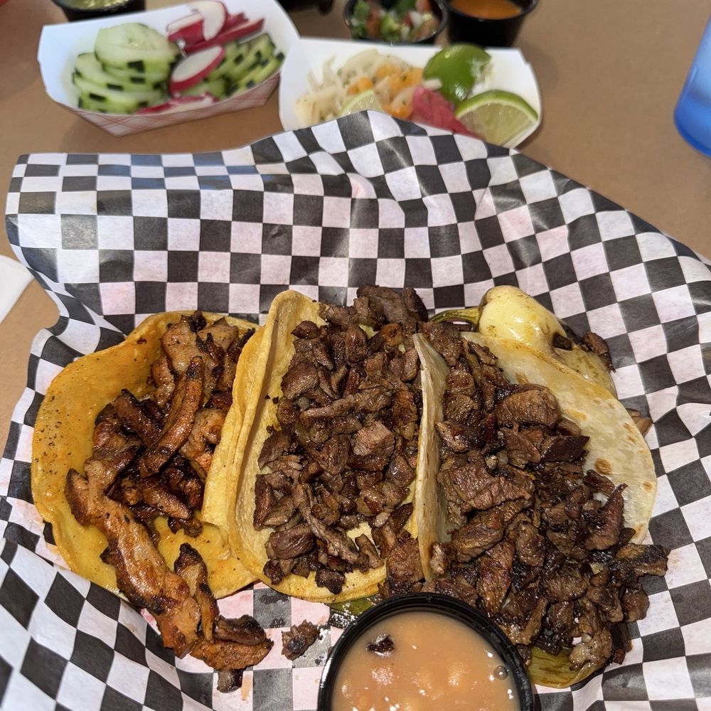 Tacos El Flako - Carne asada taco and Al pastor. Yum!!! - Mexican Near Me - Blythe, California Tacos El Flako - Carne asada taco and Al pastor. Yum!!! - Mexican Near Me - Blythe, California