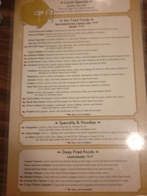 Menu photo 5 China Sun Restaurant San Antonio, TX Menu photo 5 China Sun Restaurant San Antonio, TX