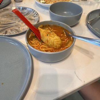 Garam Mirchi - Momos inside the Thupka - Indian Near Me - Santa Clara, California