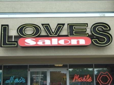 Love's Hair Salon Logo
