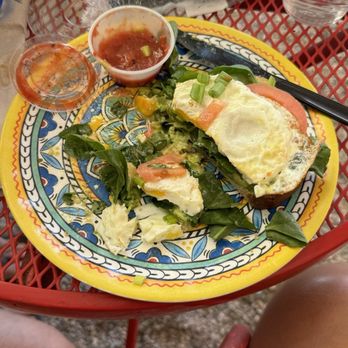 Espresso...Y Poco Mas - Avocado toast with egg - Coffee & Tea Near Me - Terlingua, Texas Espresso...Y Poco Mas - Avocado toast with egg - Coffee & Tea Near Me - Terlingua, Texas