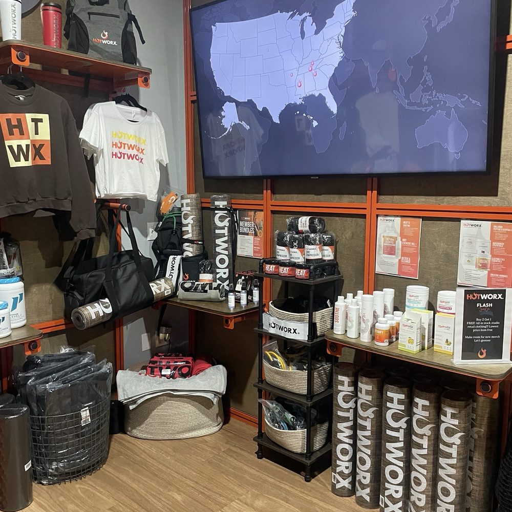 HOTWORX - Henderson, NV - Black Mountain - Merch area - Yoga Near Me - Henderson, Nevada HOTWORX - Henderson, NV - Black Mountain - Merch area - Yoga Near Me - Henderson, Nevada