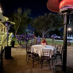 Sycamore Grounds - Set up for private holiday party