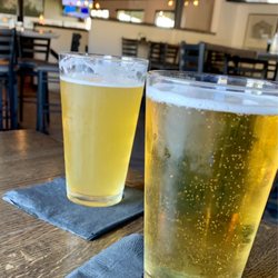 Nineteenth Hole Restaurant & Lounge - Coors light and Mango Cart after 9 holes golfing.