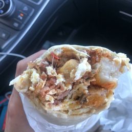 Farmer's breakfast burrito. Delicious.