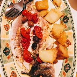 All'inferno Dal 1905 - Sea bass roast with potato