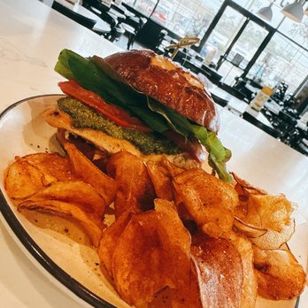 Dish Society - Grilled Pesto Chicken Sandwich - Breakfast & Brunch Near Me - Houston, Texas Dish Society - Grilled Pesto Chicken Sandwich - Breakfast & Brunch Near Me - Houston, Texas