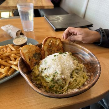 Dolores  - Pesto Creamy Pesto Chicken Pasta - Cocktail Bars Near Me - Long Beach, California