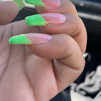 M Nail Lounge - Extra material, nail color missing - Nail Salons Near Me - West Covina, California M Nail Lounge - Extra material, nail color missing - Nail Salons Near Me - West Covina, California