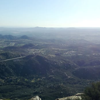 Mount Woodson Trail - view from the top - Hiking Near Me - Poway, California Mount Woodson Trail - view from the top - Hiking Near Me - Poway, California