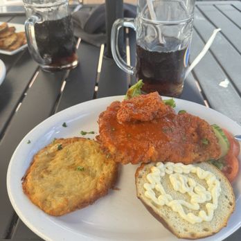 Restaurant Edelweiss - Buffalo Schnitzel Sandwich - German Near Me - Bradenton, Florida Restaurant Edelweiss - Buffalo Schnitzel Sandwich - German Near Me - Bradenton, Florida