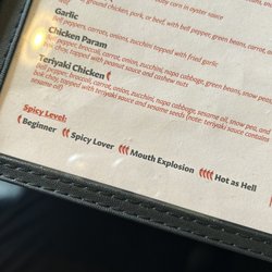 Taste of Thailand - Spice level