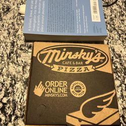 Minsky's Pizza - That was a small box