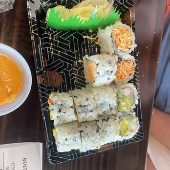 Bento Asian Kitchen + Sushi - Spicy Roll with crab, California Roll - Japanese Near Me - Louisville, Kentucky