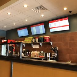 The inside of the restaurant