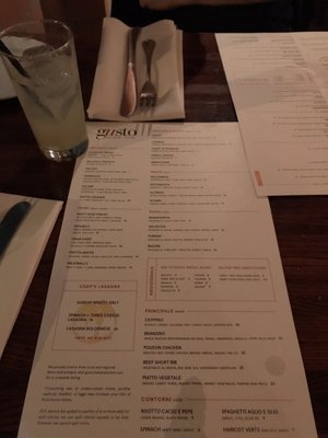 Menu photo 7 Gusto Italian Kitchen & Wine Bar Austin, TX Menu photo 7 Gusto Italian Kitchen & Wine Bar Austin, TX
