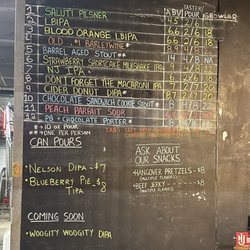 New Jersey Beer Co - Beer List