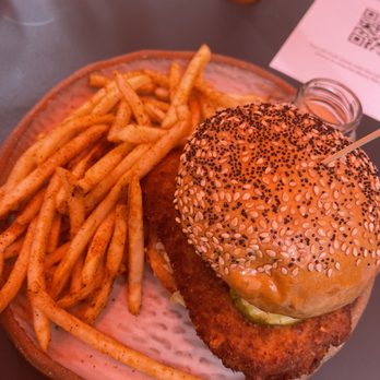 Mercy Me - Crispy chicken sandwich - New American Near Me - Washington, DC, District of Columbia