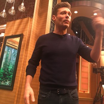 Live With Kelly And Mark - Ryan in between commercial breaks gauging audience in Convo... - Studio Taping Near Me - New York, New York Live With Kelly And Mark - Ryan in between commercial breaks gauging audience in Convo... - Studio Taping Near Me - New York, New York
