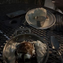 Washington Irving Boat Club - Chocolate brownie with ice cream and tres leches.
