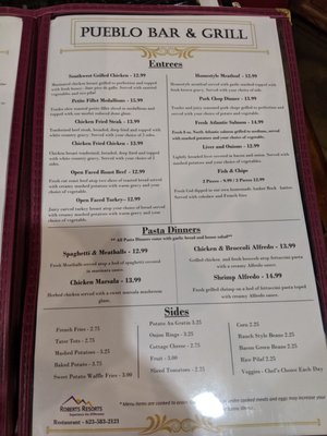 Menu photo 3 Pueblo Bar & Grill El Mirage, AZ Menu photo 3 Pueblo Bar & Grill El Mirage, AZ