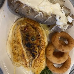 Bay Breeze Seafood - Stuffed flounder