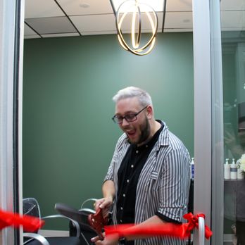Avera Hair Studio - Rob Salon Owner and Stylist at Grand Opening ribbon cutting. - Hair Stylists Near Me - Ocoee, Florida Avera Hair Studio - Rob Salon Owner and Stylist at Grand Opening ribbon cutting. - Hair Stylists Near Me - Ocoee, Florida
