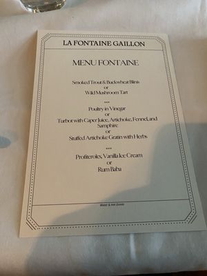 Menu photo 1 La Fontaine Gaillon Paris, 75